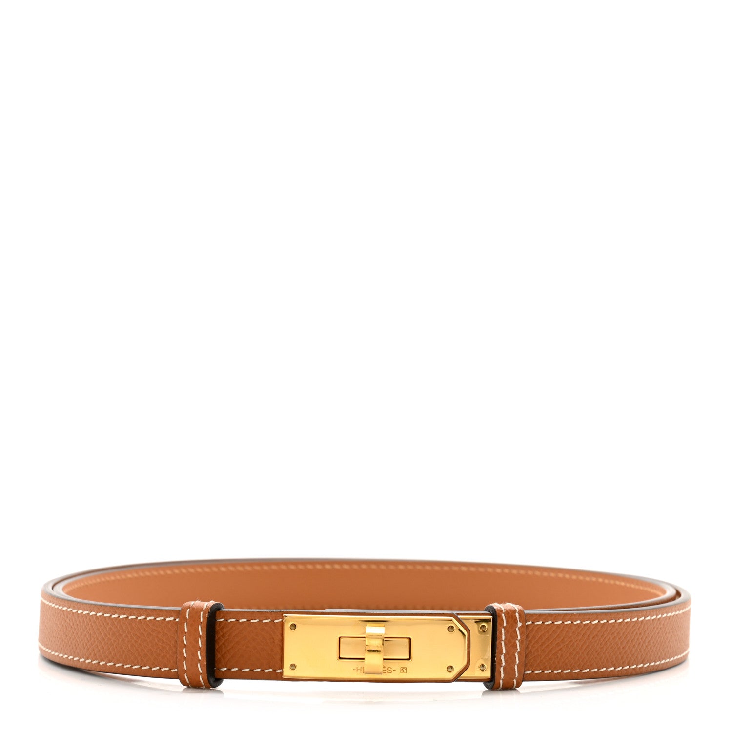 Hermes Epsom Kelly Belt Gold 1 of 4
