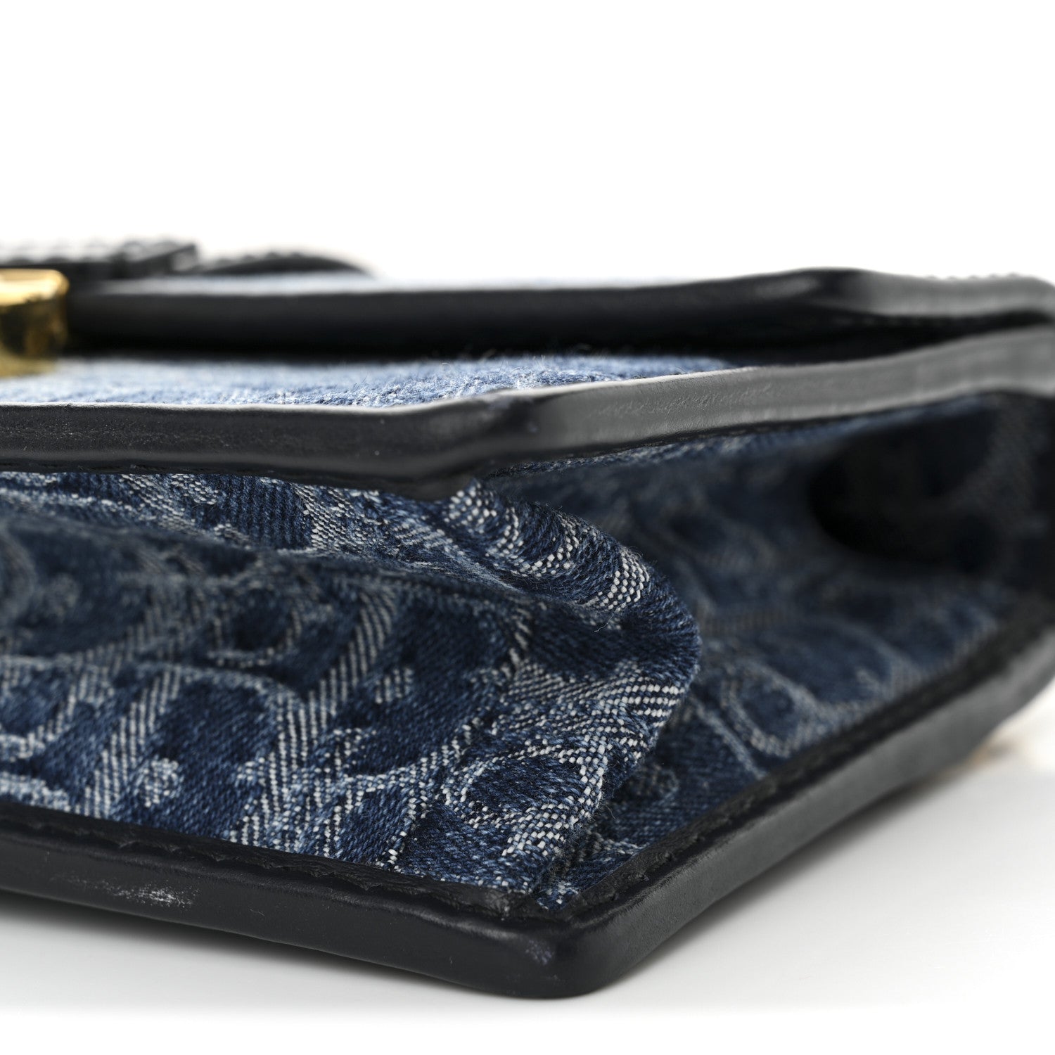 Christian Dior Denim Oblique 30 Montaigne East West Chain Flap Bag 9 of 10
