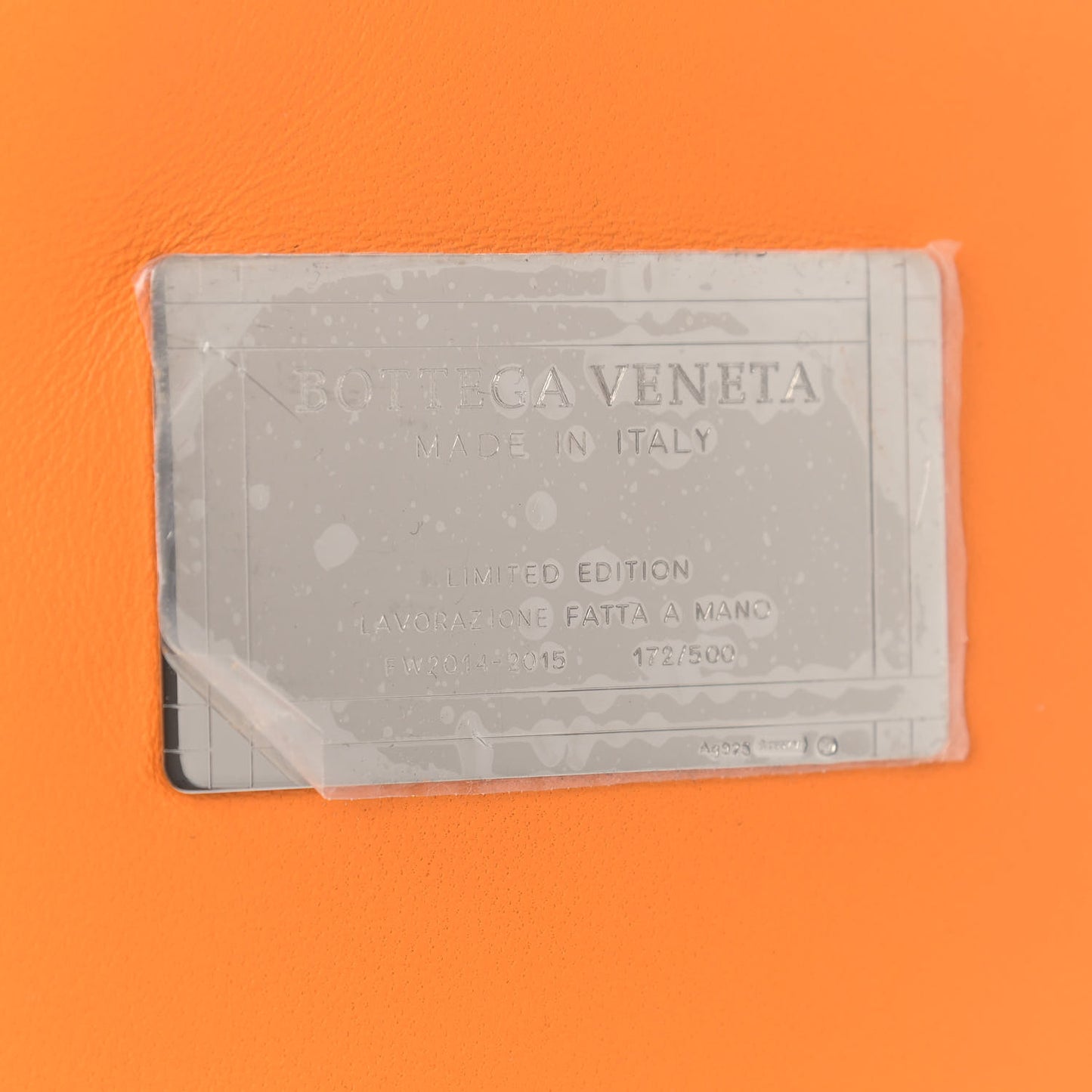 Nappa Intrecciato Medium Cabat Orange