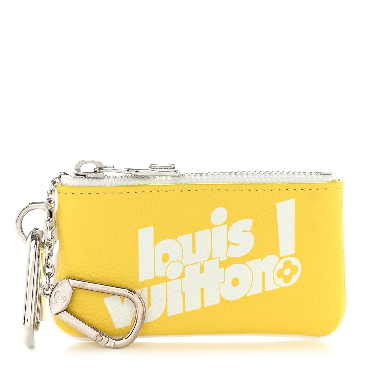 Calfskin Everyday LV Key Pouch Jaune