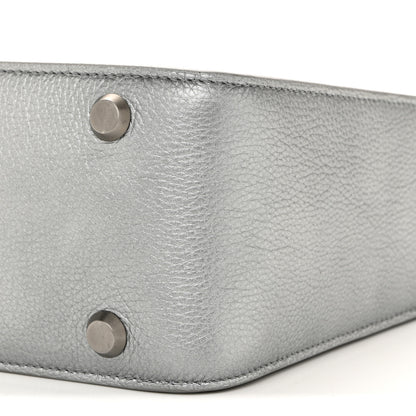 Balenciaga Metallic Calfskin XS Tool 2.0 North-South Tote Silver 11 of 14