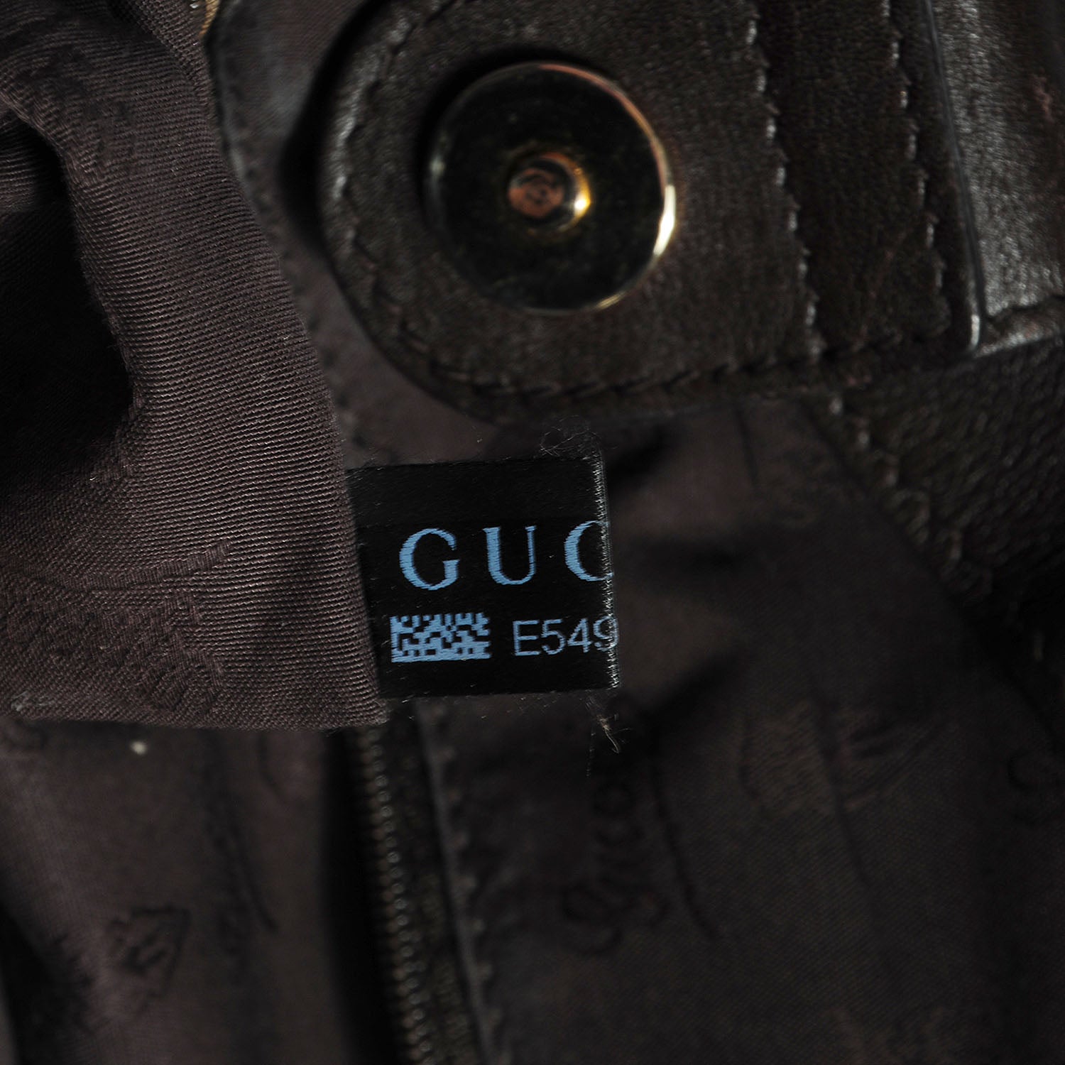 Gucci Guccissima Medium Sukey Tote Chocolate 7 of 8