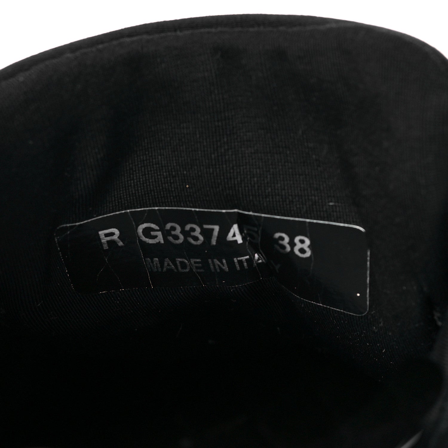 Chanel Fabric Calfskin Suede CC Sneakers 38 Black 8 of 14