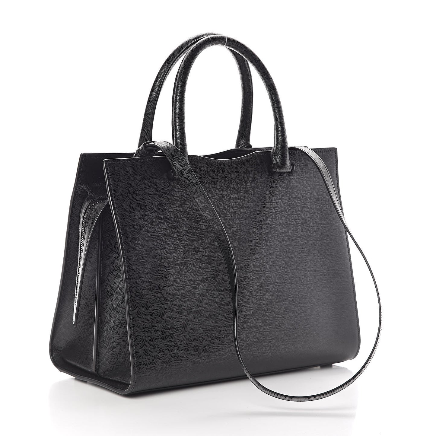 Grain De Poudre Medium Uptown Tote Black