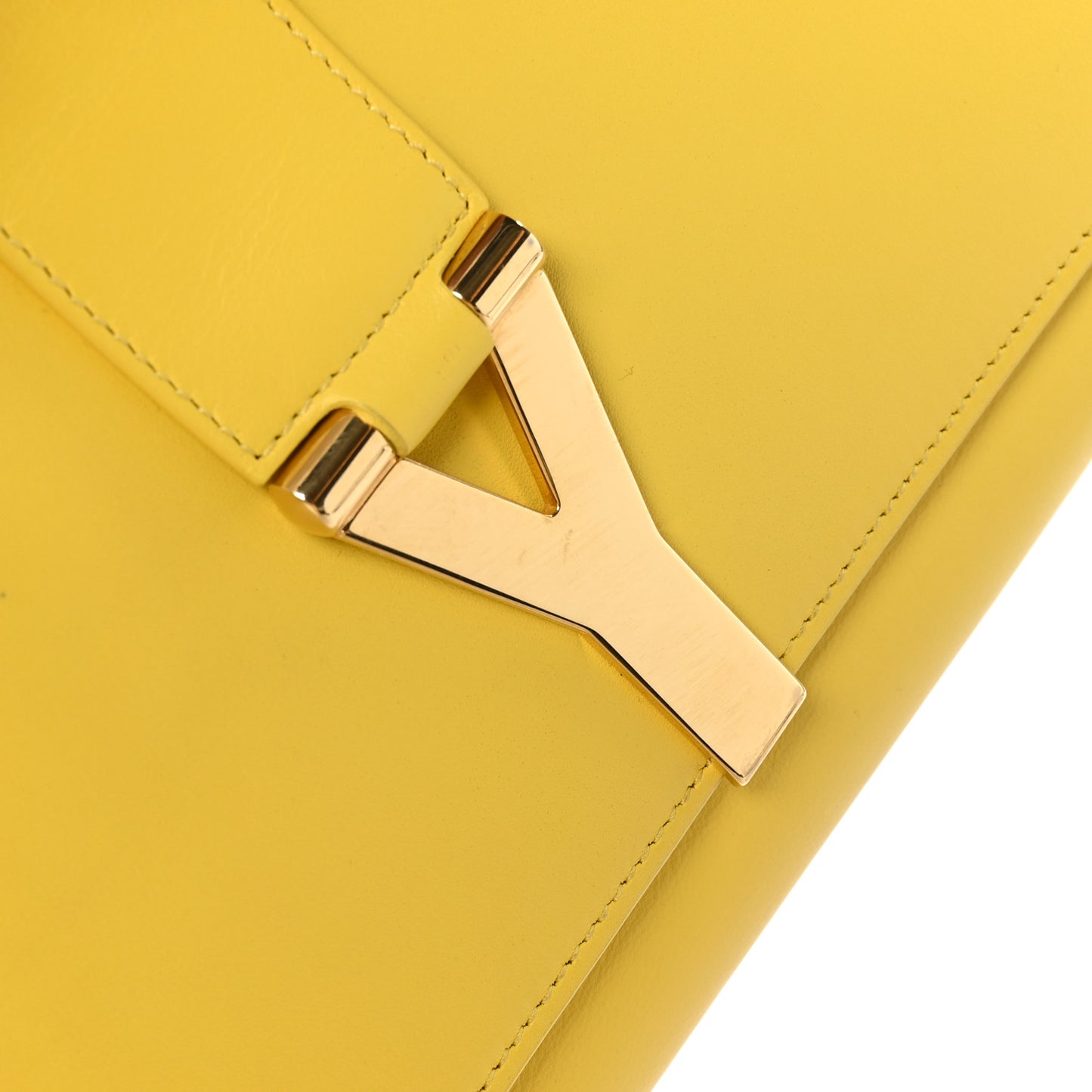 Calfskin Classic Y Ligne Clutch Soleil