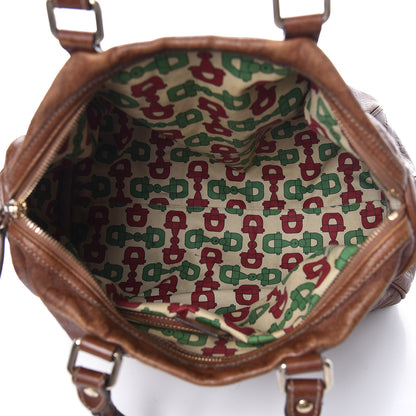 Gucci Guccissima Medium Joy Boston Brown 5 of 14