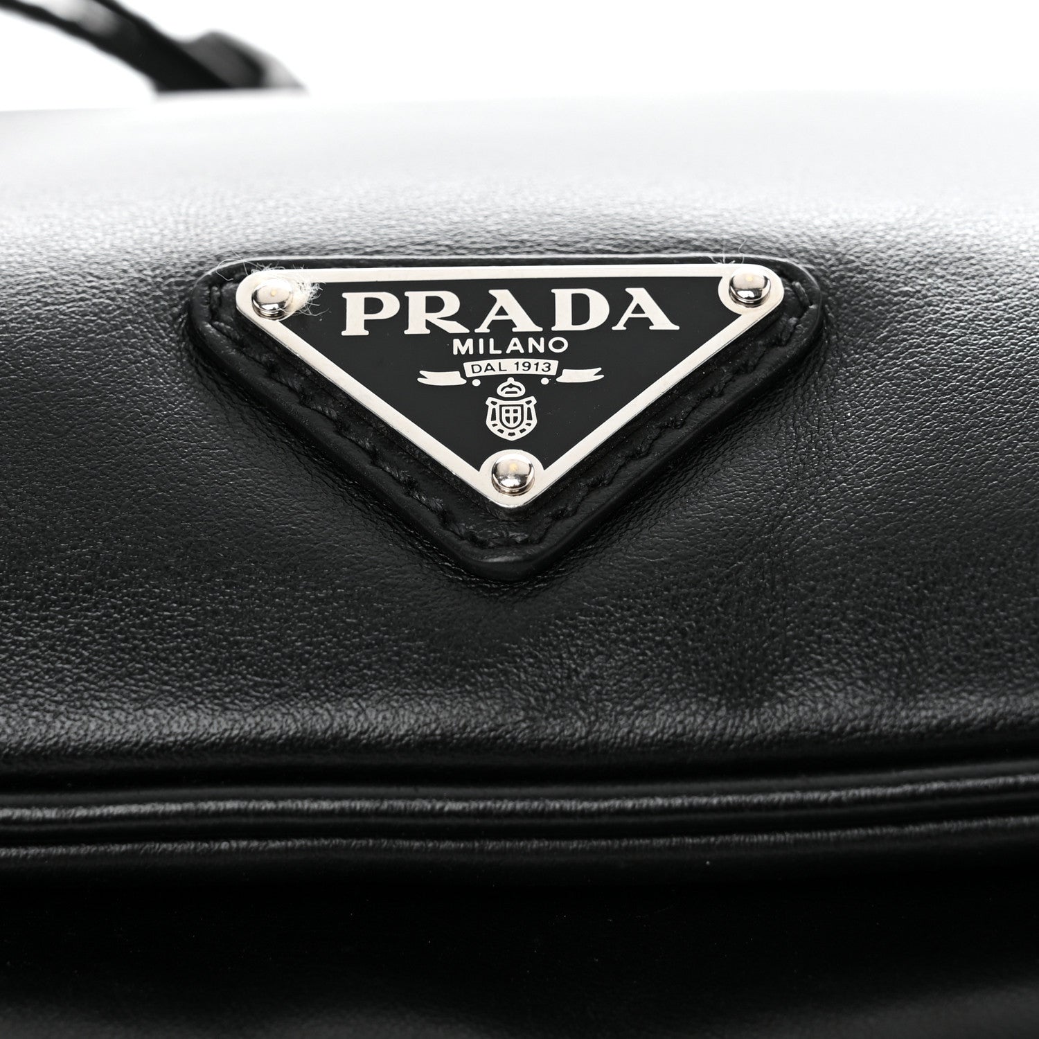Prada Calfskin Belt Bag Black 6 of 11