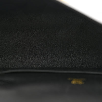 Hermes Swift Kelly Pochette Clutch Black 5 of 8