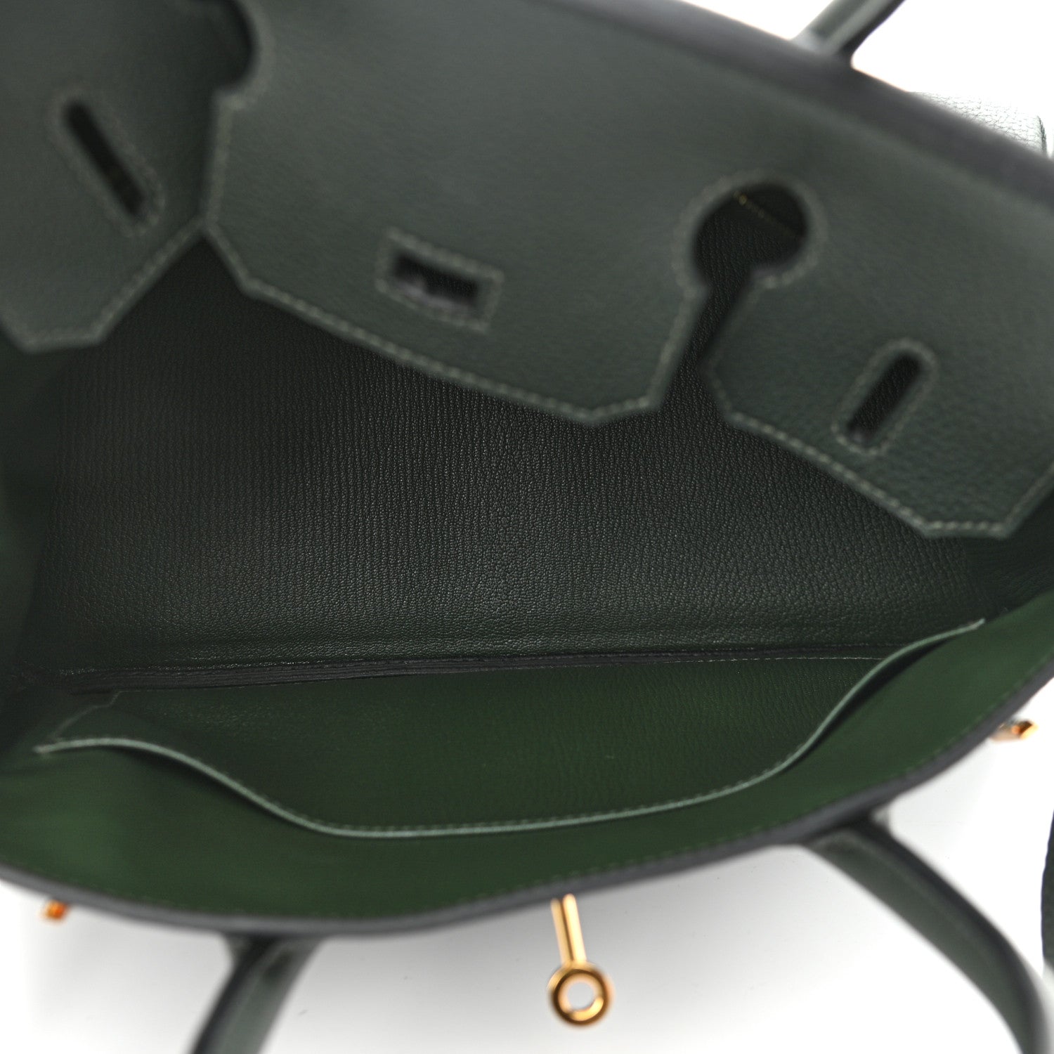 Hermes Togo Birkin 30 Vert Fonce 5 of 11
