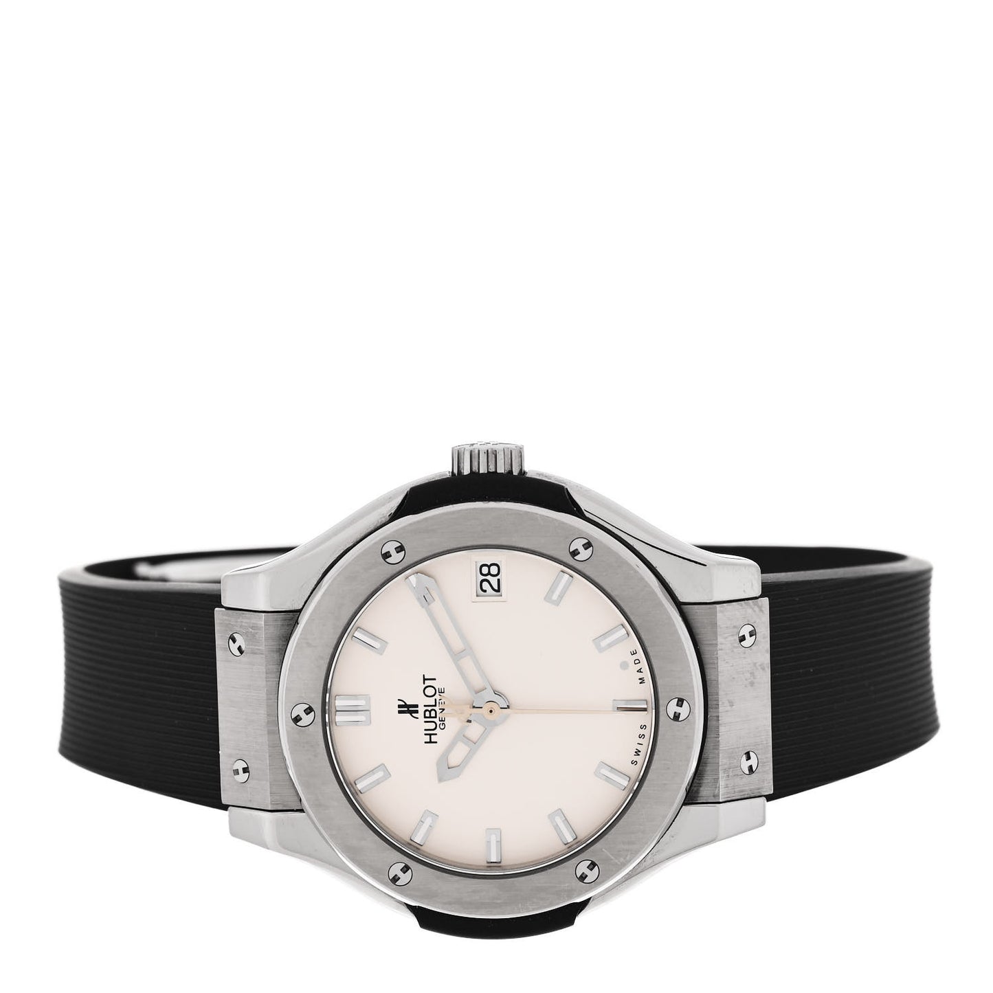 Titanium Rubber 33mm Classic Fusion Quartz Watch 581.NX.2610.RX