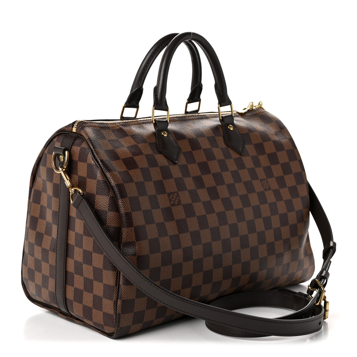 Louis Vuitton Damier Ebene Speedy Bandouliere 35 3 of 11