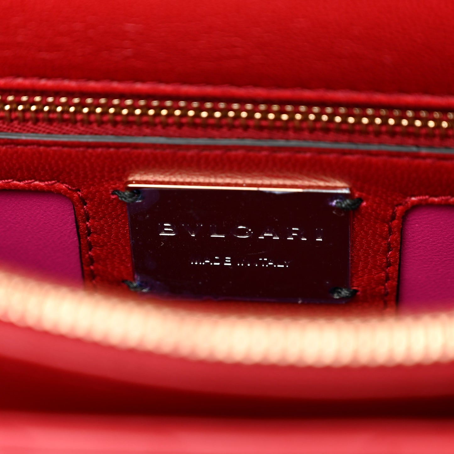 Nappa Quilted Serpenti Forever Shoulder Bag Red
