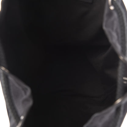 Saint Laurent Canvas City Sailor Drawstring Backpack Black 5 of 13