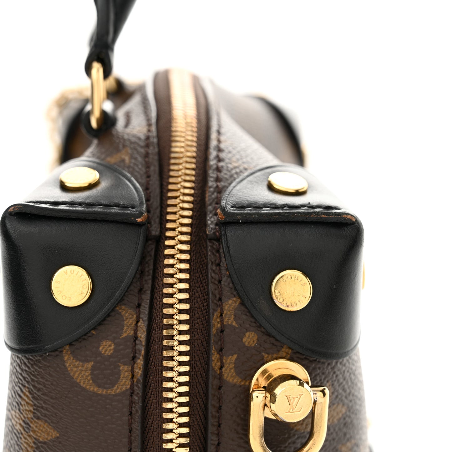 Monogram Petite Malle Souple Black