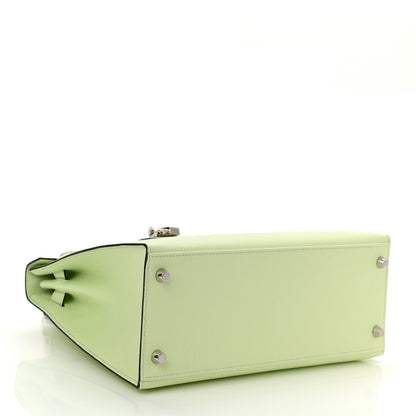 Hermes Epsom Kelly Sellier 28 Vert Fizz 4 of 10