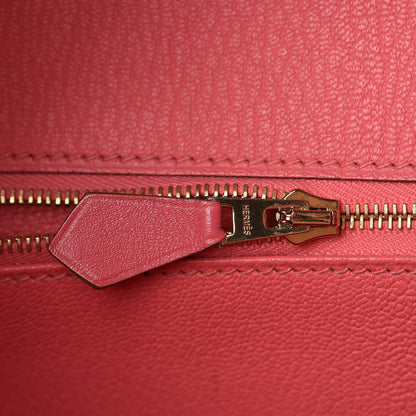 Hermes Tadelakt Birkin 30 Rose Lipstick 17 of 31