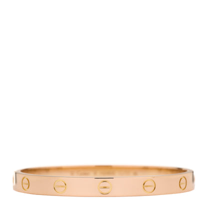 Cartier 18k Pink Gold Love Bracelet 16 1 of 10