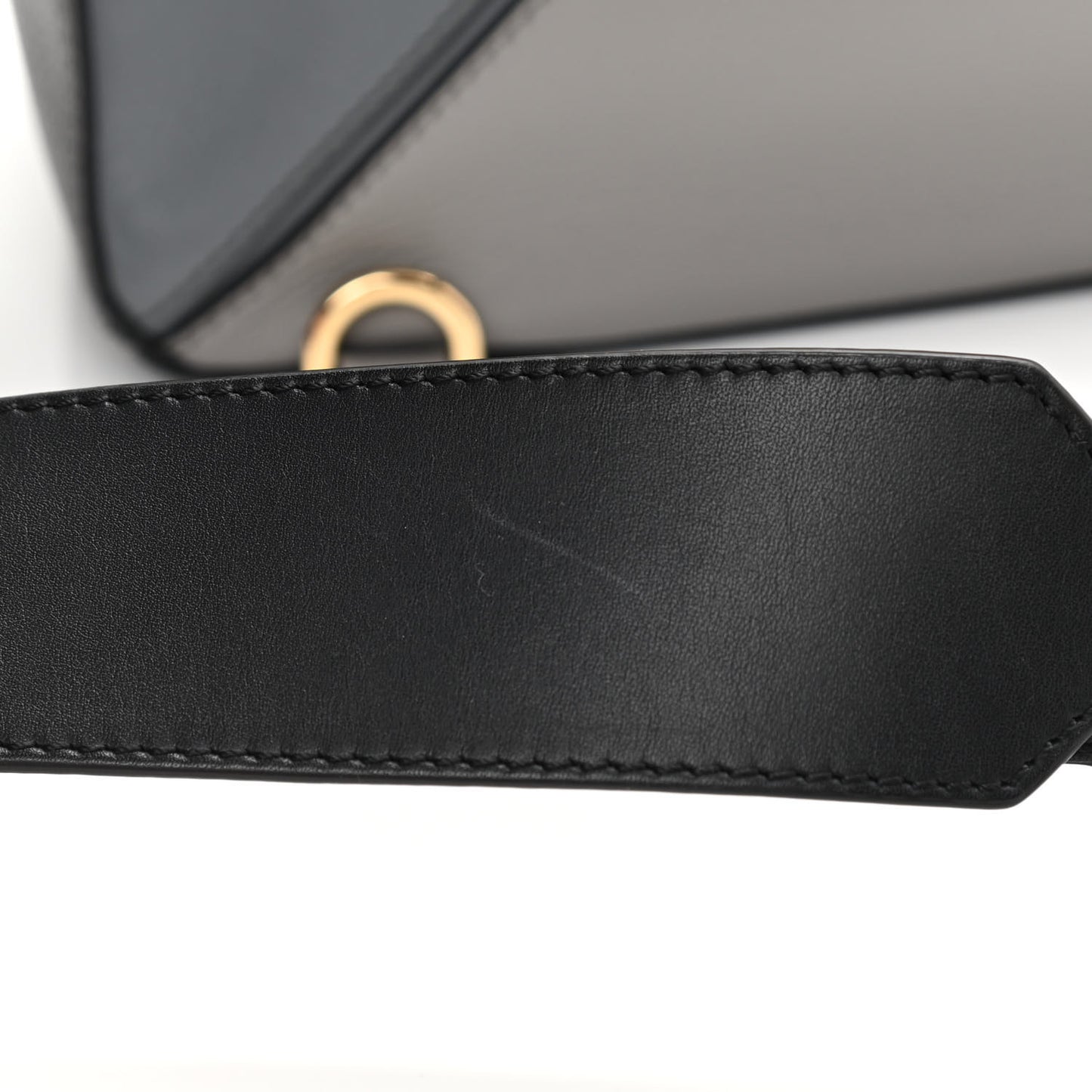 Calfskin Medium Puzzle Bag Grey Multito