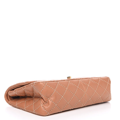 Chanel Calfskin Stitched 2.55 Reissue 226 Flap Beige 3 of 12