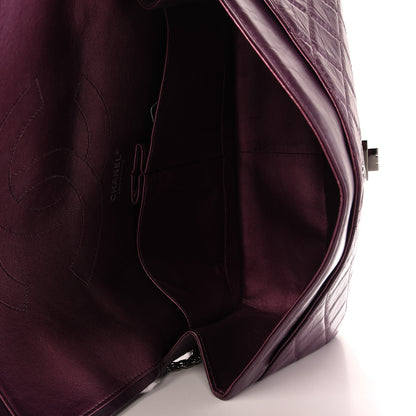Chanel Aged Calfskin Quilted 2.55 Reissue 227 Flap Purple 5 of 9