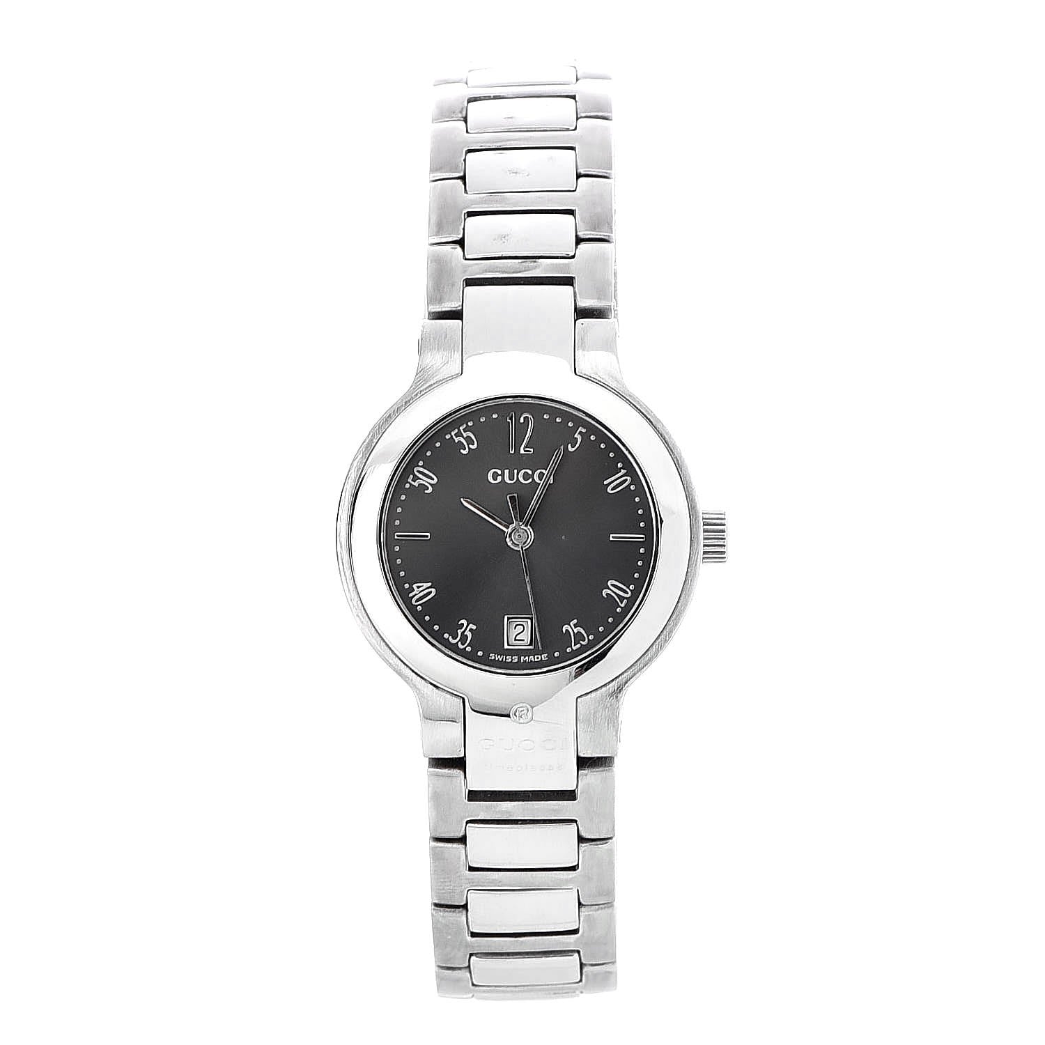 Gucci Stainless Steel 26mm 8900L Quartz Watch Grey 1 of 8