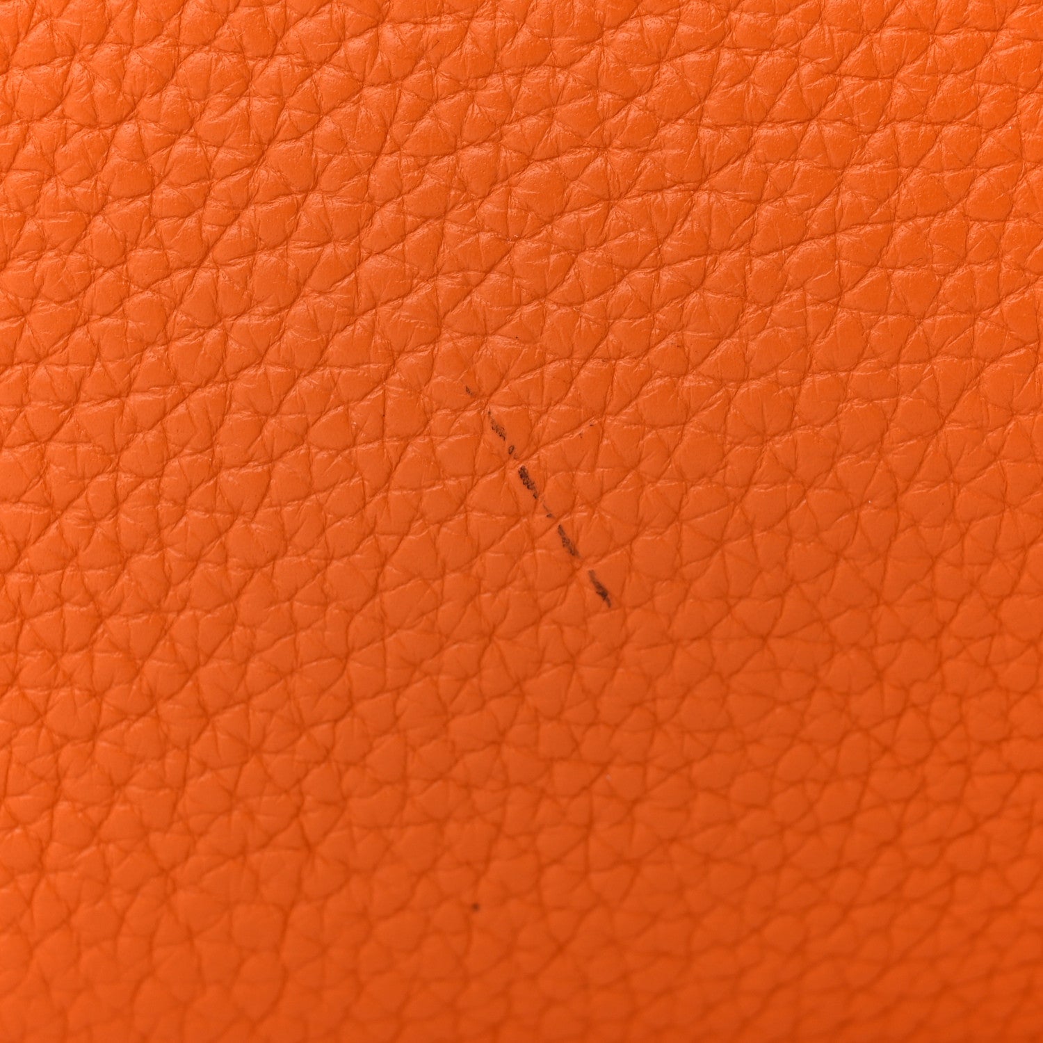 Hermes Taurillon Clemence Double Sens 45 Reversible Tote Orange Gold 18 of 18