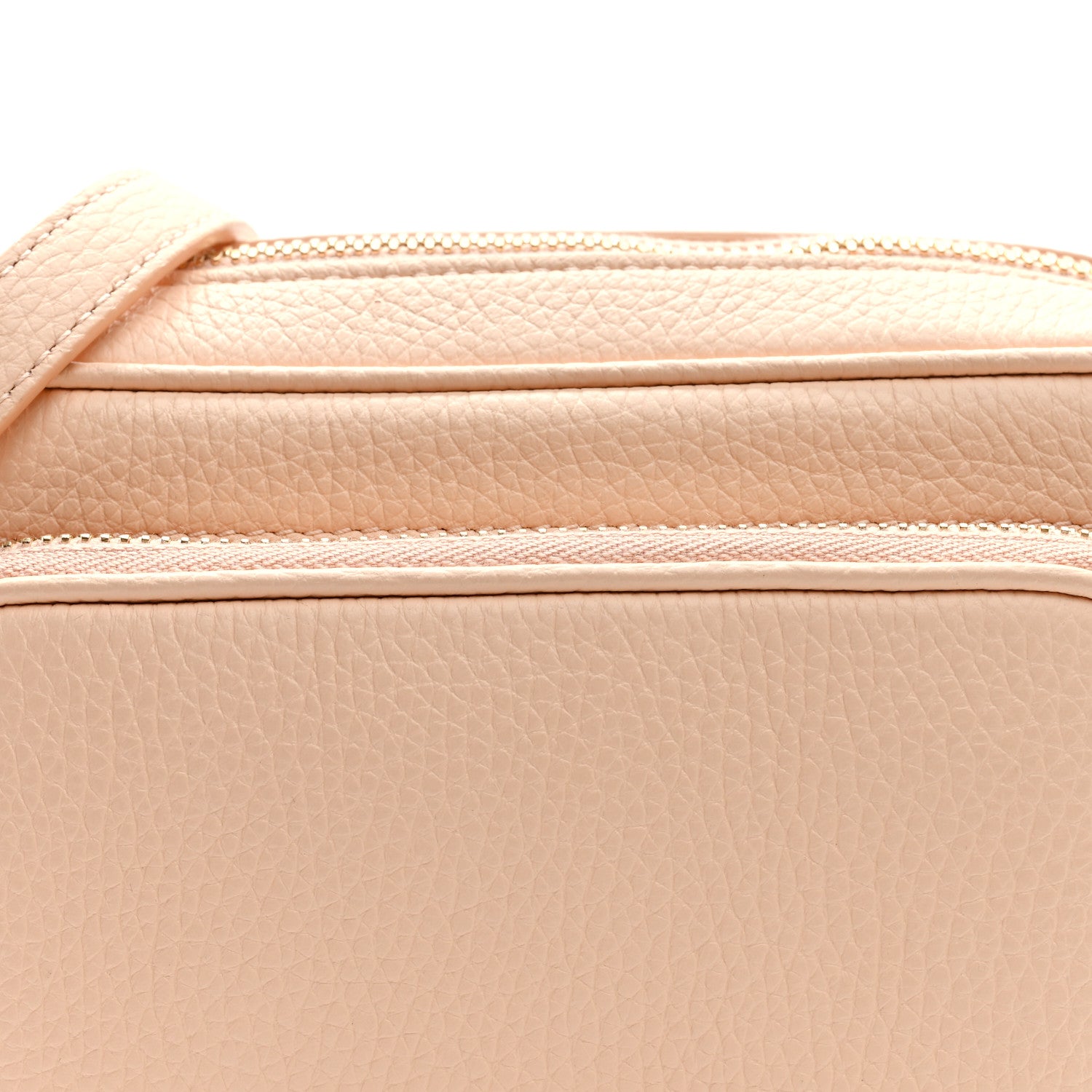 Burberry Grained Calfskin Small Camera Bag Peach Pink 7 of 9