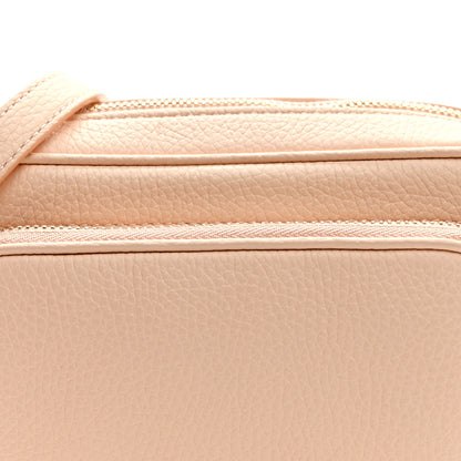 Burberry Grained Calfskin Small Camera Bag Peach Pink 7 of 9