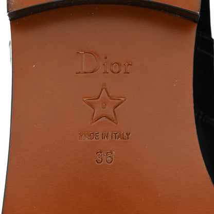 Christian Dior Soft Calfskin Empreinte High Boot 36 Black 7 of 9
