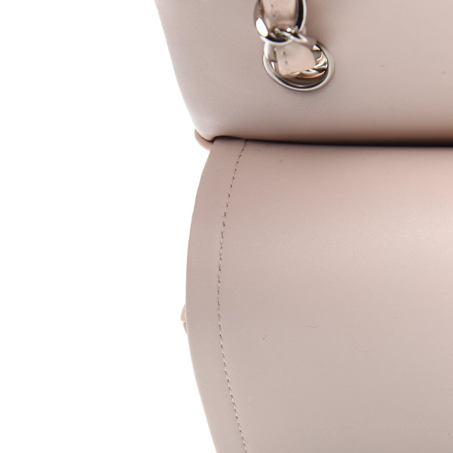 Chanel Patent Quilted Jumbo Double Flap Light Pink 8 of 12