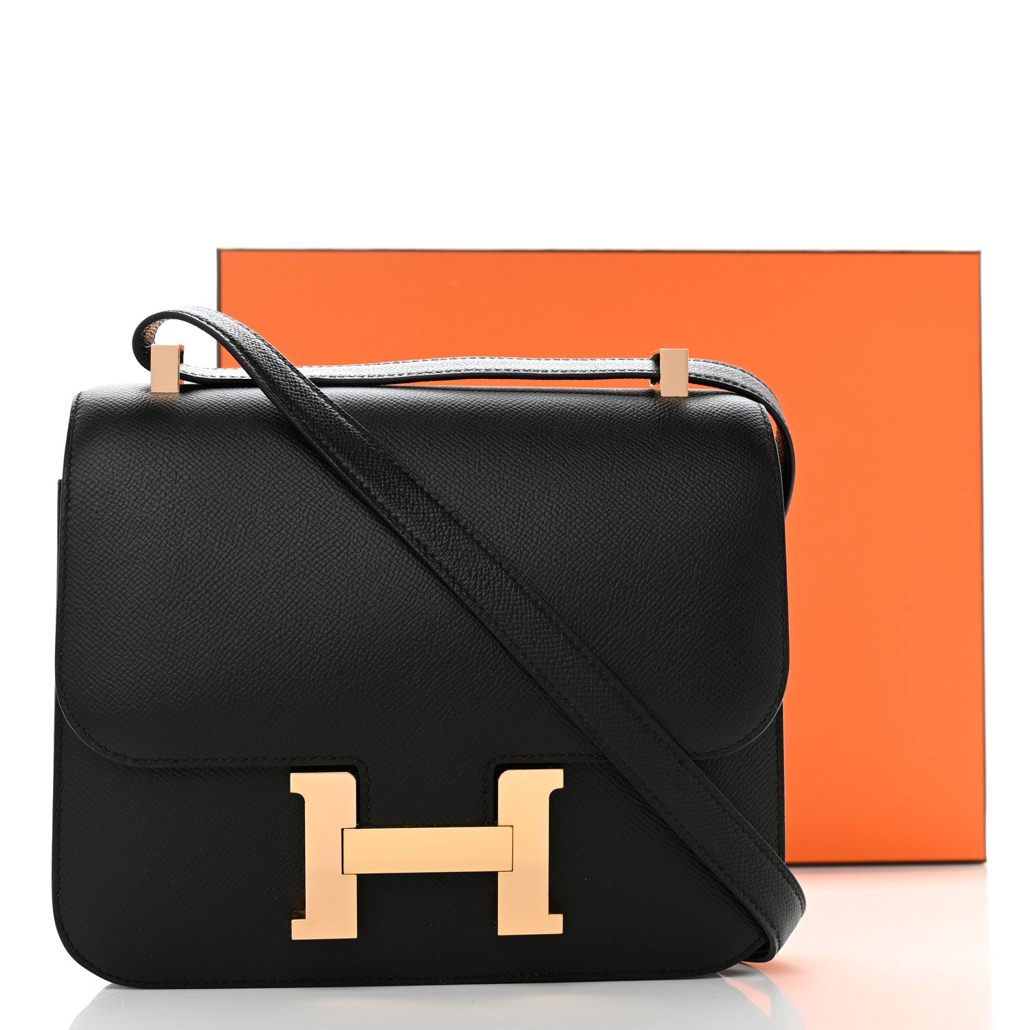 Hermes Epsom Constance 24 Black 14 of 14