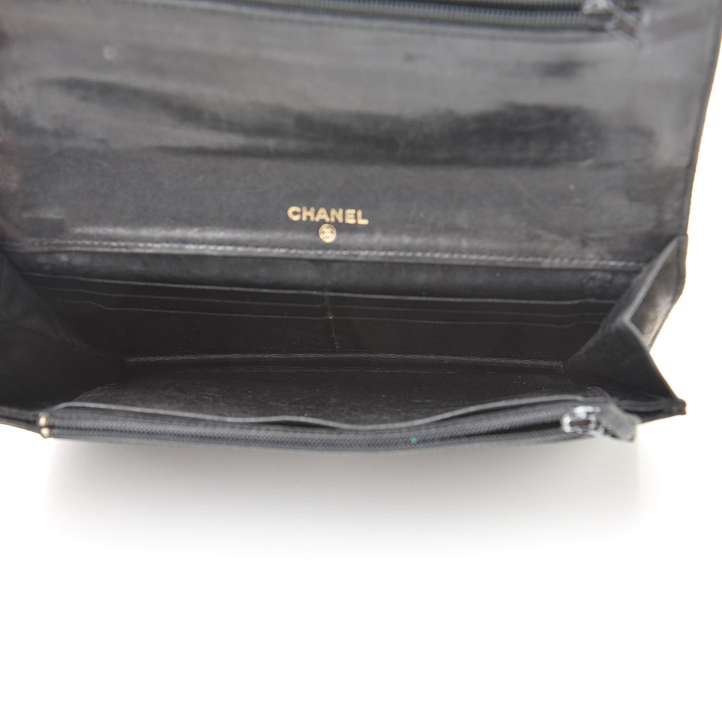 Patent Timeless CC Wallet Black