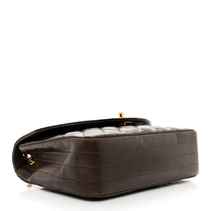 Chanel Lambskin Quilted Round Flap Brown 4 of 10