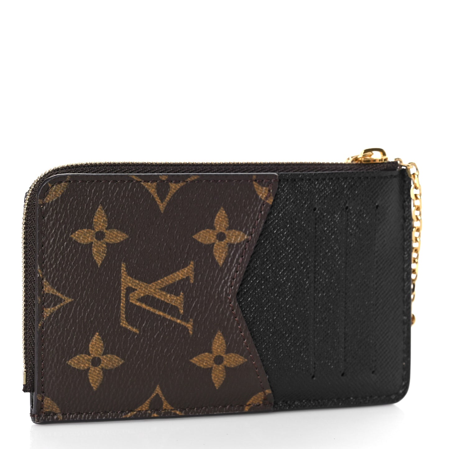 Monogram Recto Verso Card Holder Black