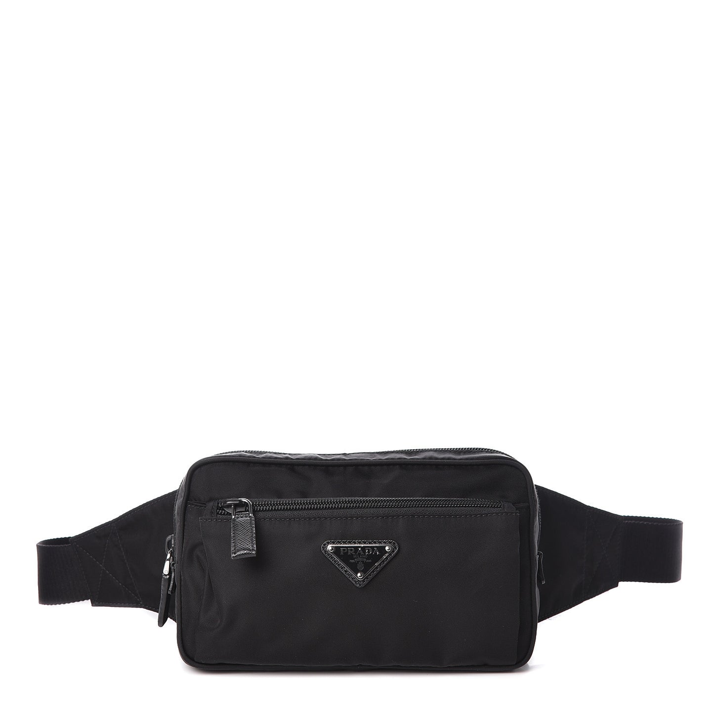 Tessuto Nylon Belt Bag Black