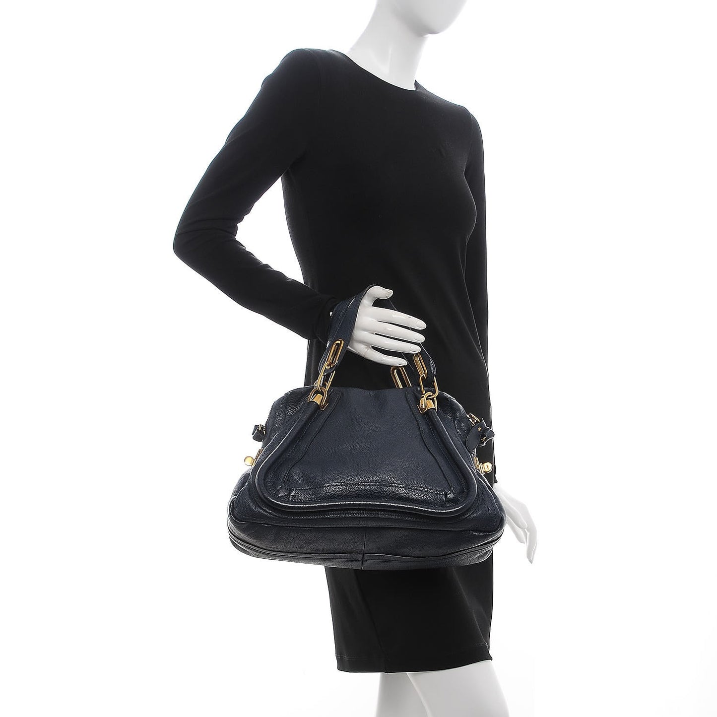 Calfskin Medium Paraty Navy