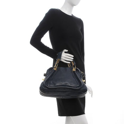 Chloe Calfskin Medium Paraty Navy 3 of 17