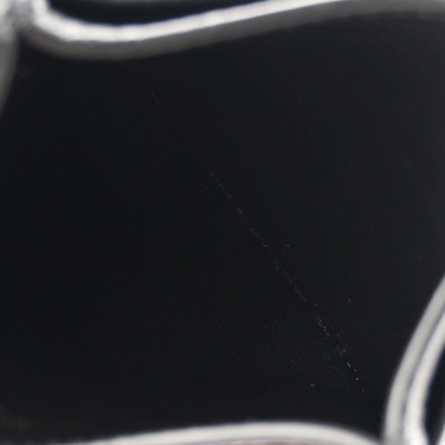 Christian Dior Grained Calfskin Oblique Card Holder Black 5 of 8