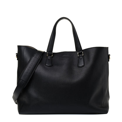 Burberry Grainy Calfskin Tote Black 1 of 4