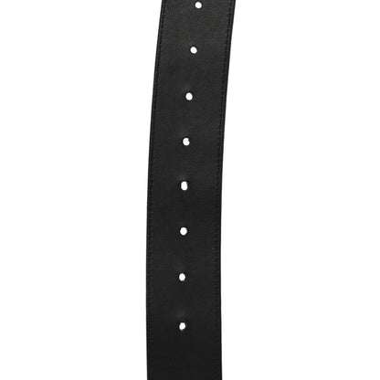 Gucci Textured Calfskin Double G 40mm Belt 115 46 Black 5 of 6