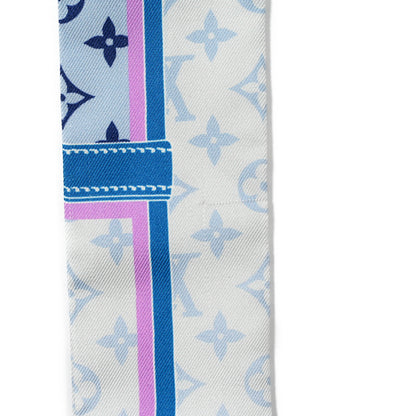Louis Vuitton Silk Monogram Rising Confidential BB Bandeau Denim 4 of 11