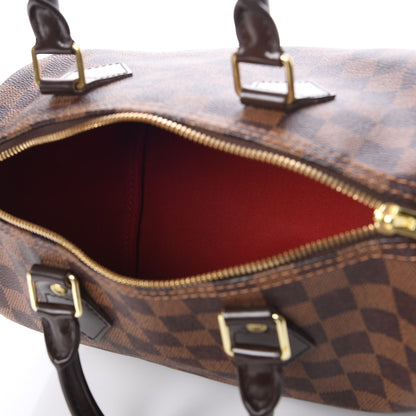 Louis Vuitton Damier Ebene Speedy Bandouliere 25 5 of 8