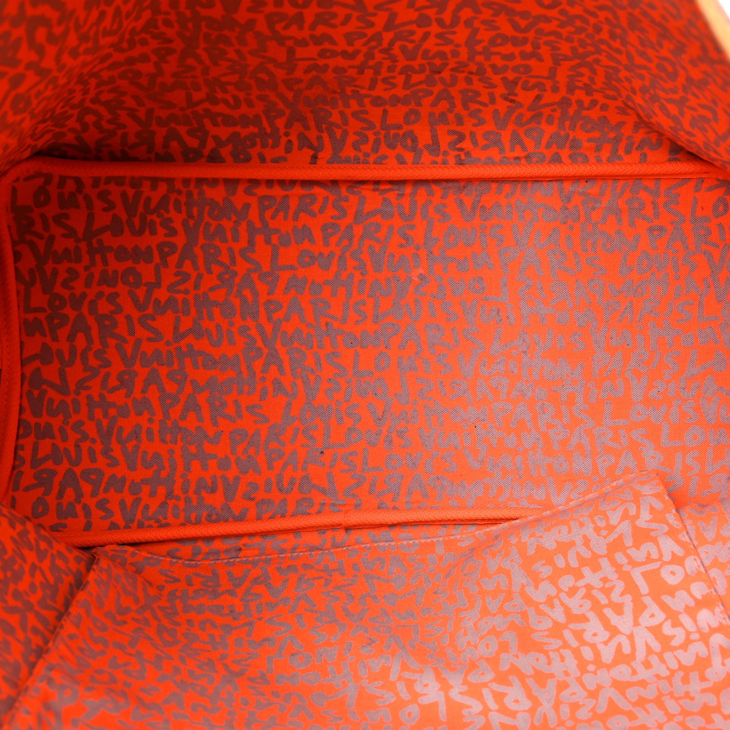Monogram Graffiti Neverfull GM Orange