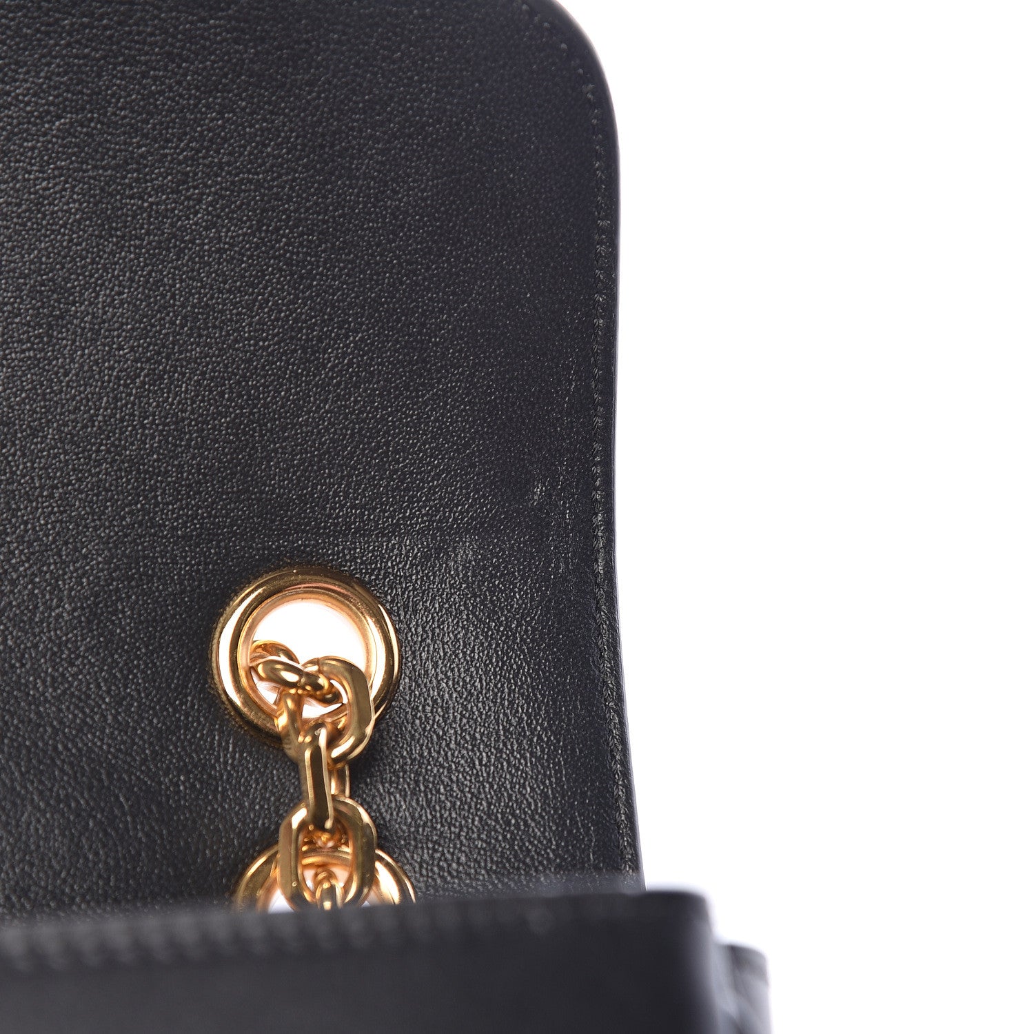 Celine Shiny Calfskin Small C Bag Black 9 of 11