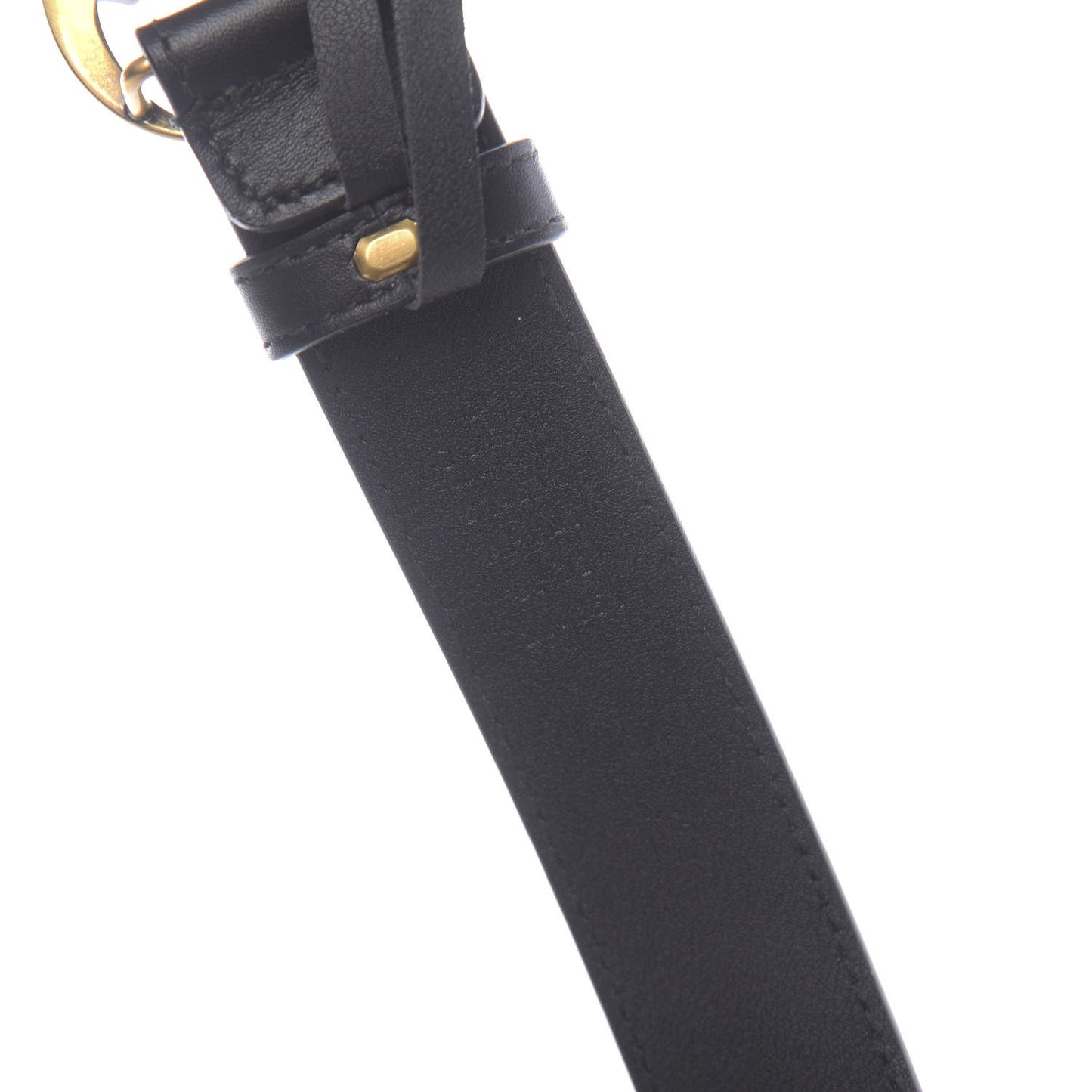 Calfskin Double G 30mm Belt 80 32 Black