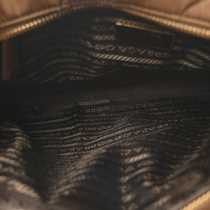 Prada Re-Nylon Saffiano Stitched Re-Edition 1995 Chaine Shoulder Bag Brandy 5 of 9