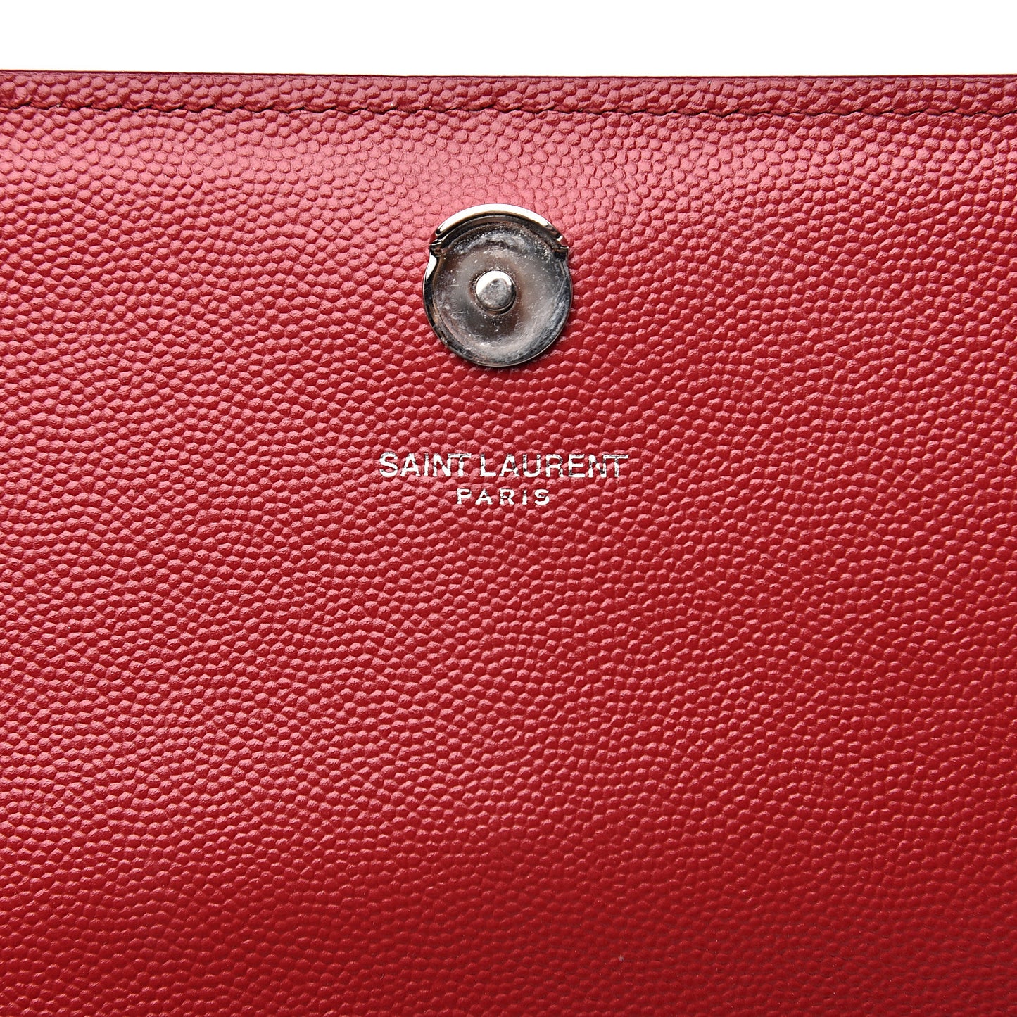 Grain De Poudre Medium Monogram Kate Satchel Red