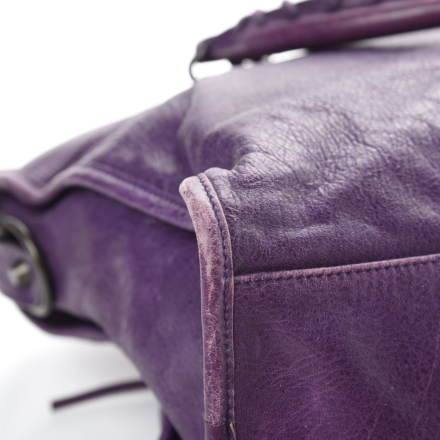 Balenciaga Agneau Classic Hardware City Dark Violet 12 of 19