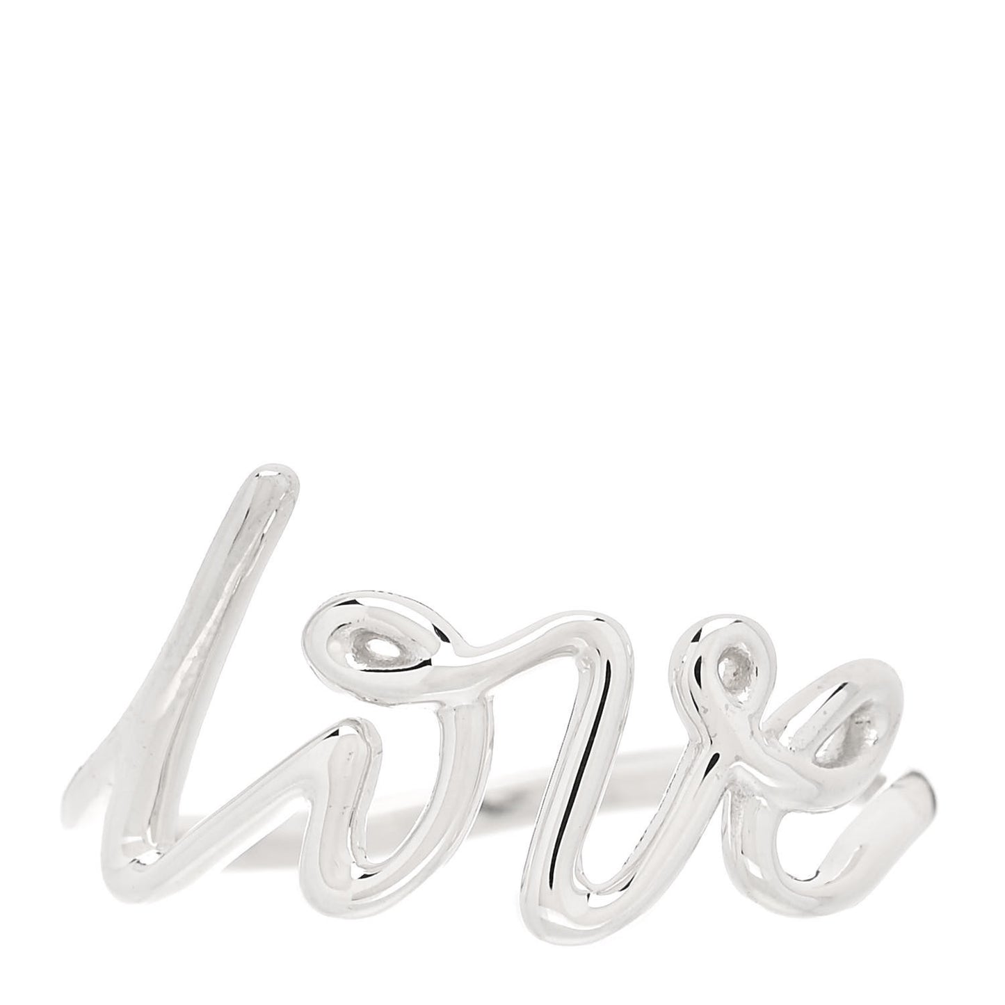 Sterling Silver Paloma Picasso Graffiti Love Ring 53 6.25