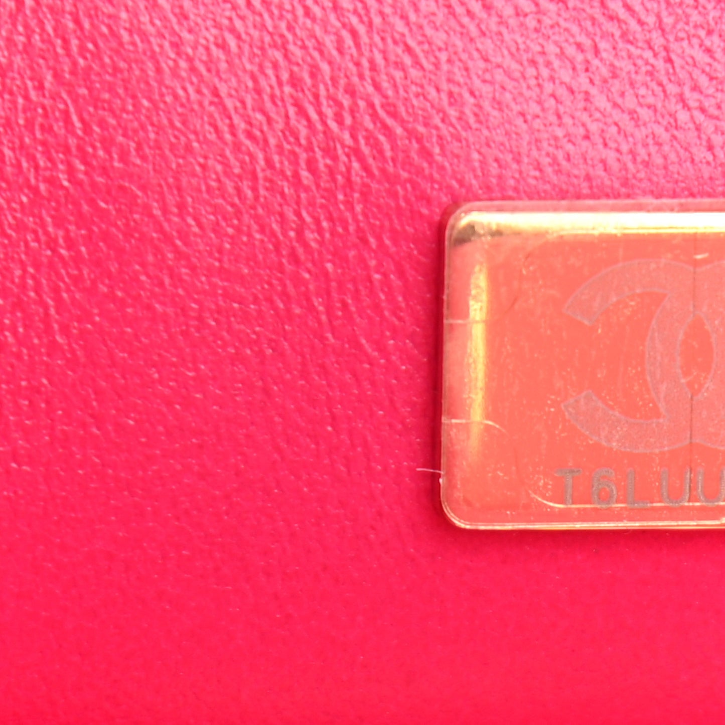 Aged Calfskin Quilted 2.55 Reissue 225 Flap Fuchsia